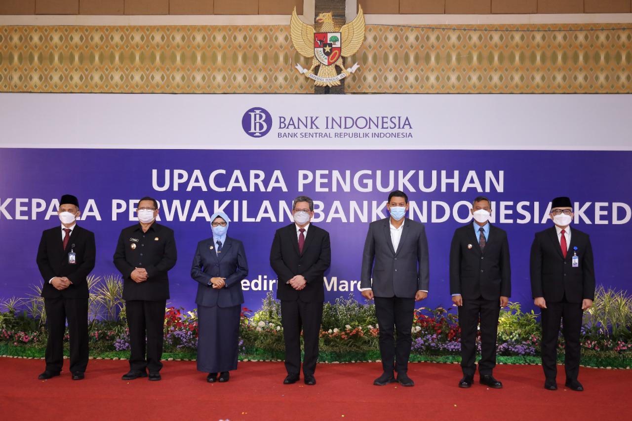 Kepala Perwakilan Bank Indonesia Kediri Baru, Wali Kota Harapkan Kolaborasi Kendalikan Inflasi