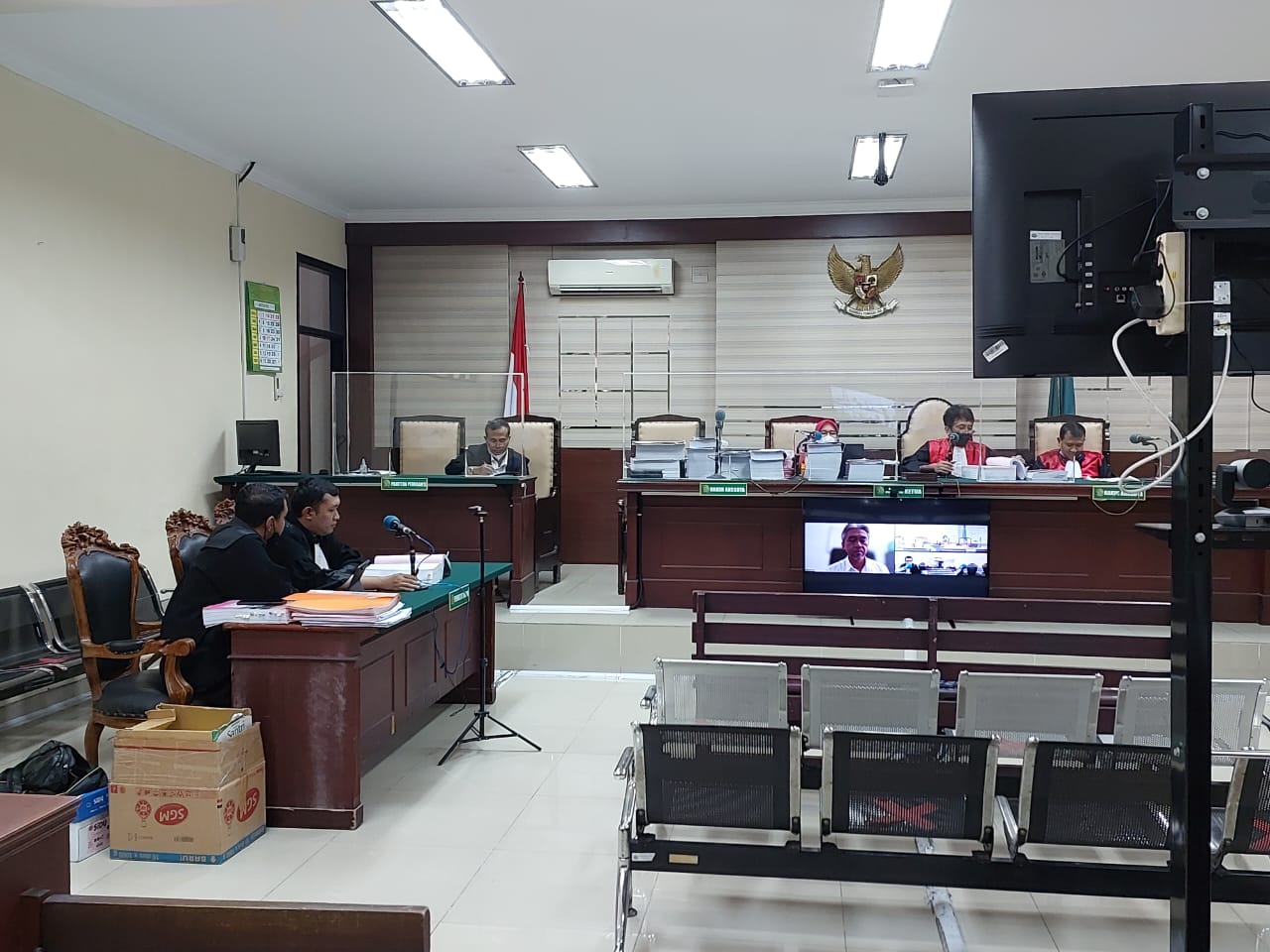 JPU Kejari Kediri Laksanakan Sidang Tipikor di PN Surabaya, Terdakwa Masuk DPO