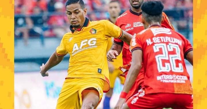 Sulit Kembangkan Permainan, Babak Pertama Persik Kediri Tertinggal 1 – 0 dari Bali United