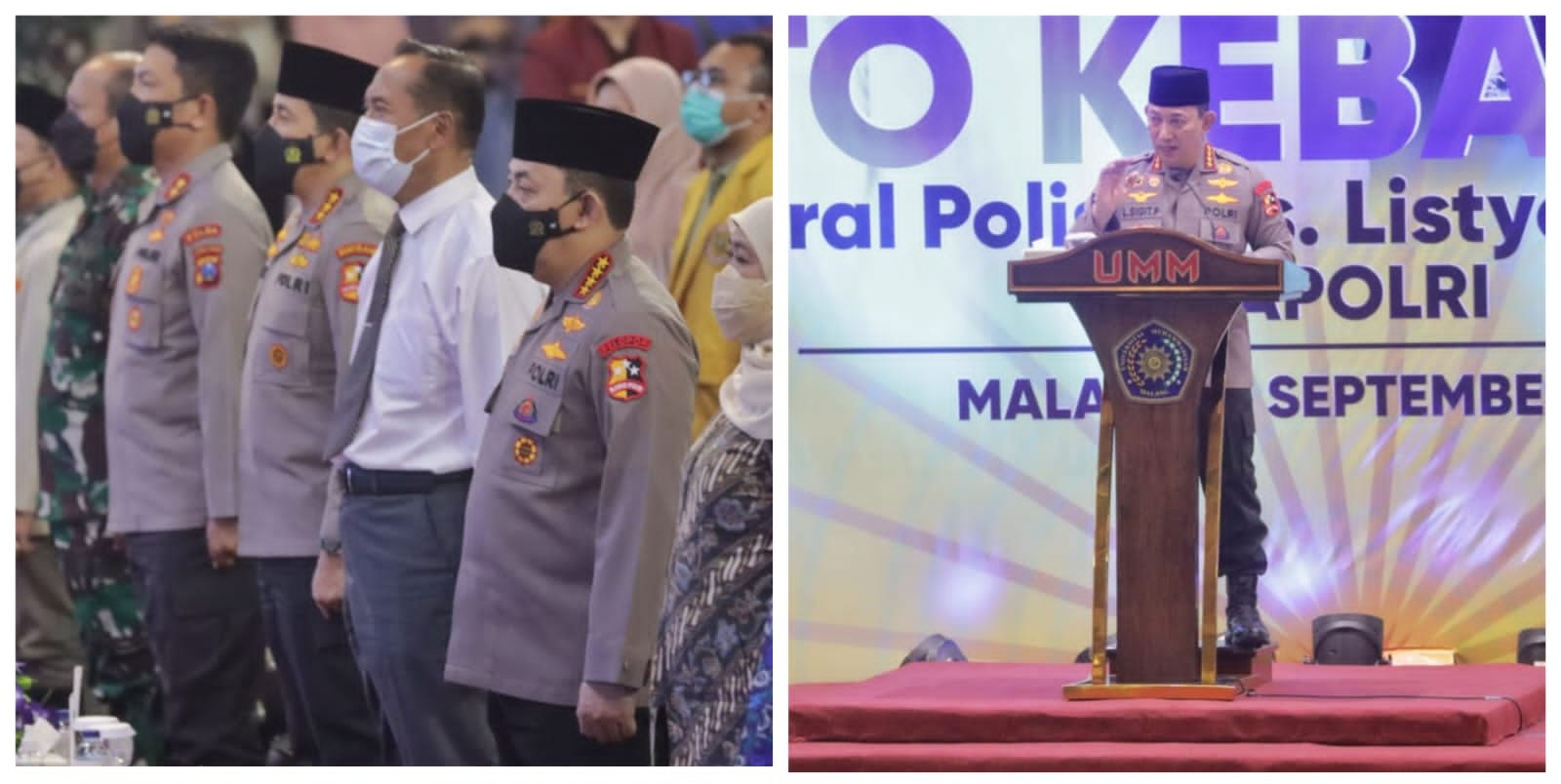 Kapolri Berikan Pidato Kebangsaan pada Angkatan Muda Muhammadiyah
