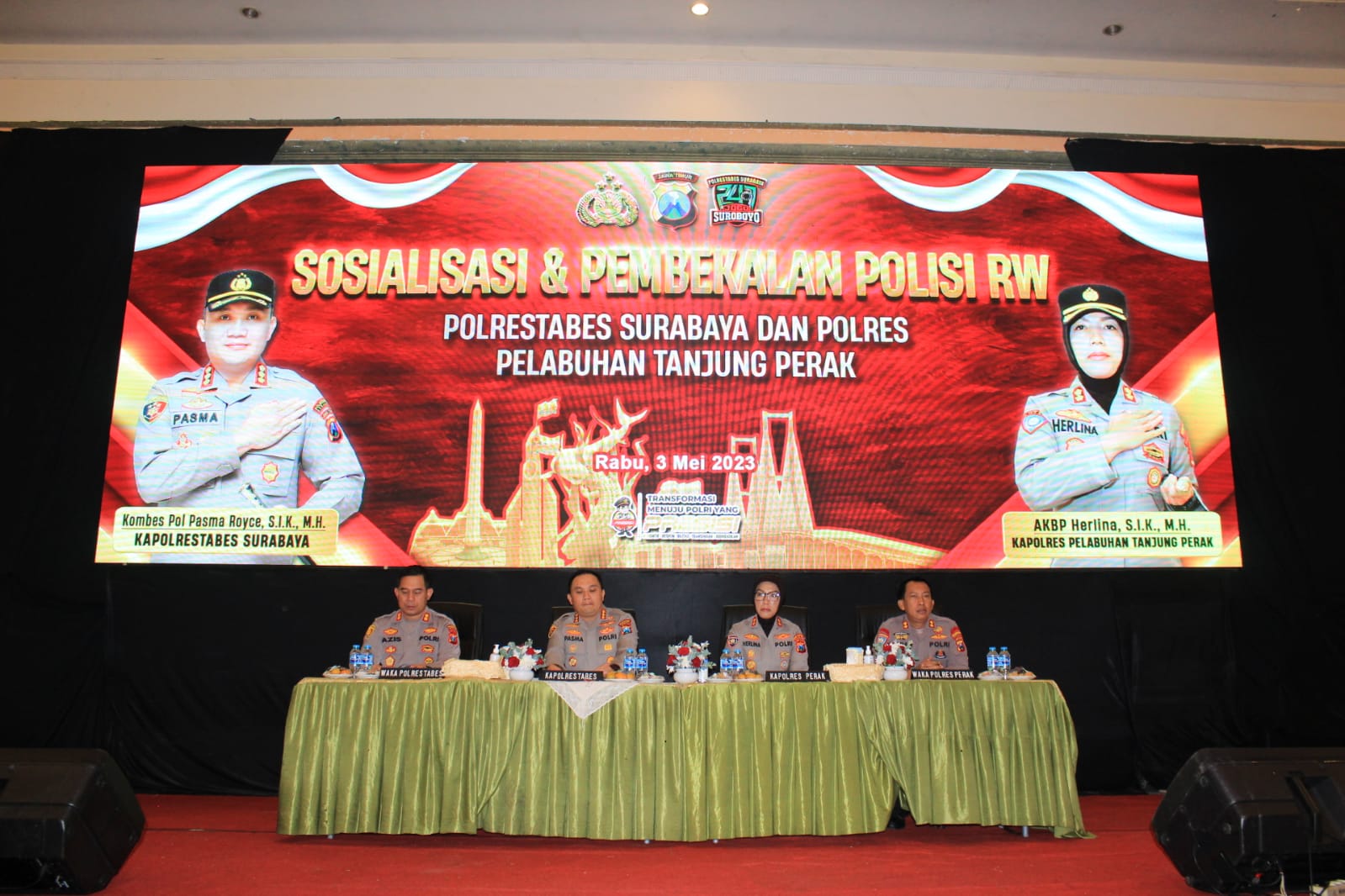 Kehadiran Polisi RW Polrestabes Surabaya Menjadi Problem Solving Masyarakat di Tingkat RW