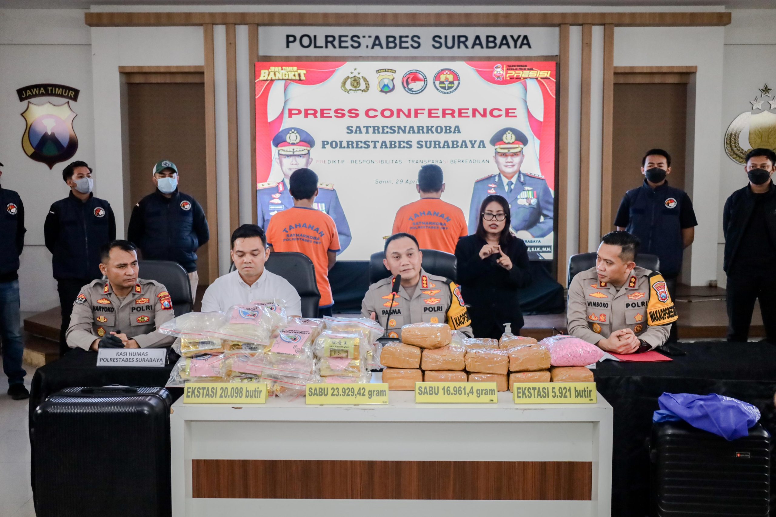 Sindikat Sabu Jawa Sumatera Berhasil Diamankan, Polisi Sita 40,8 kg Sabu