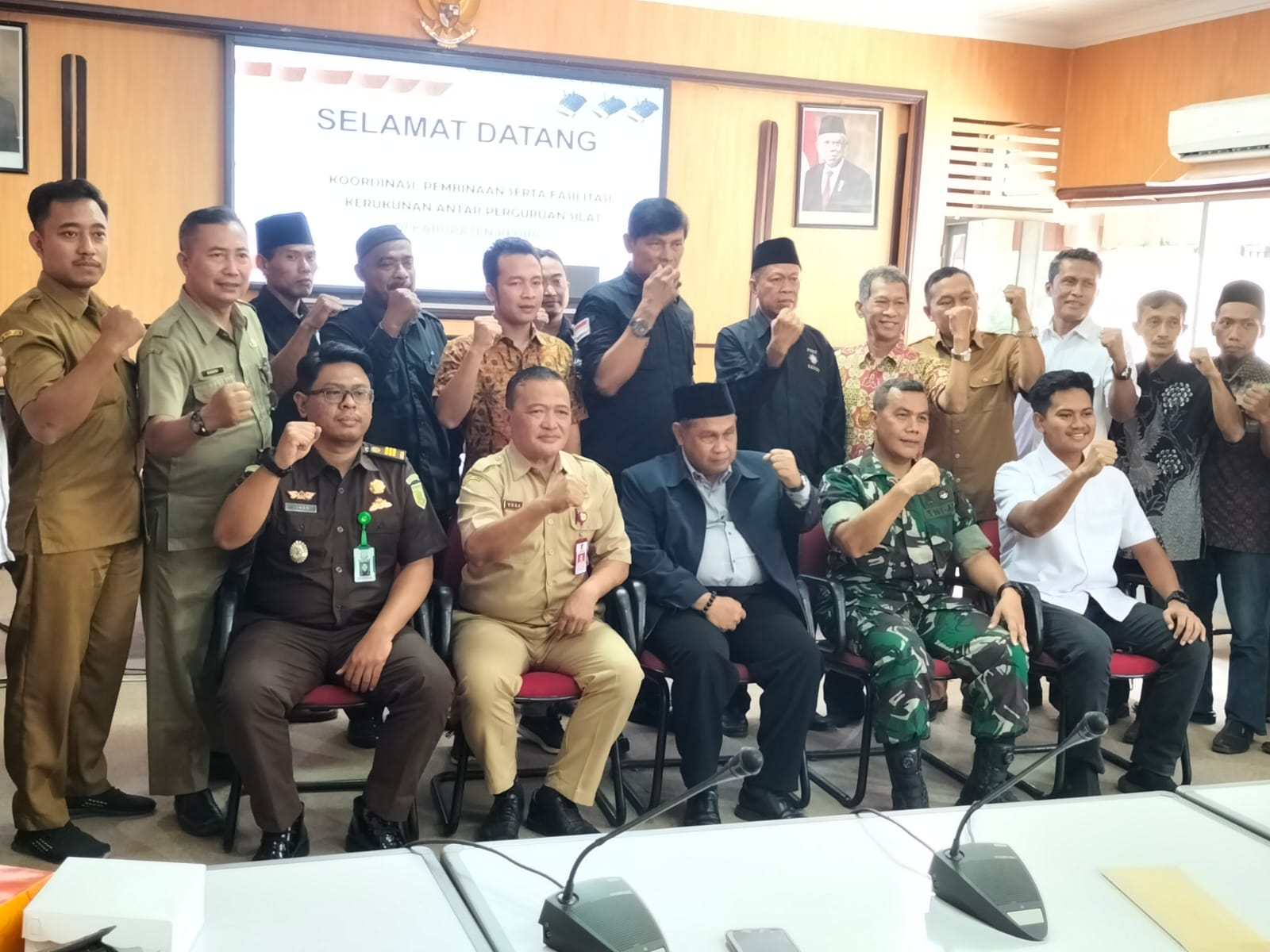 Forkopimda Gelar Mediasi Konflik Perguruan Silat di Kediri, Polisi Pastikan Kondusifitas Wilayah